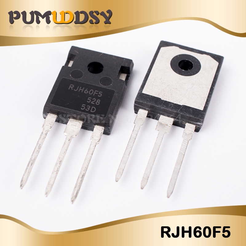 10 CÁI RJH60F5 DPQ RJH60F5 TO-247 N Kênh IGBT IC công suất tốc độ cao