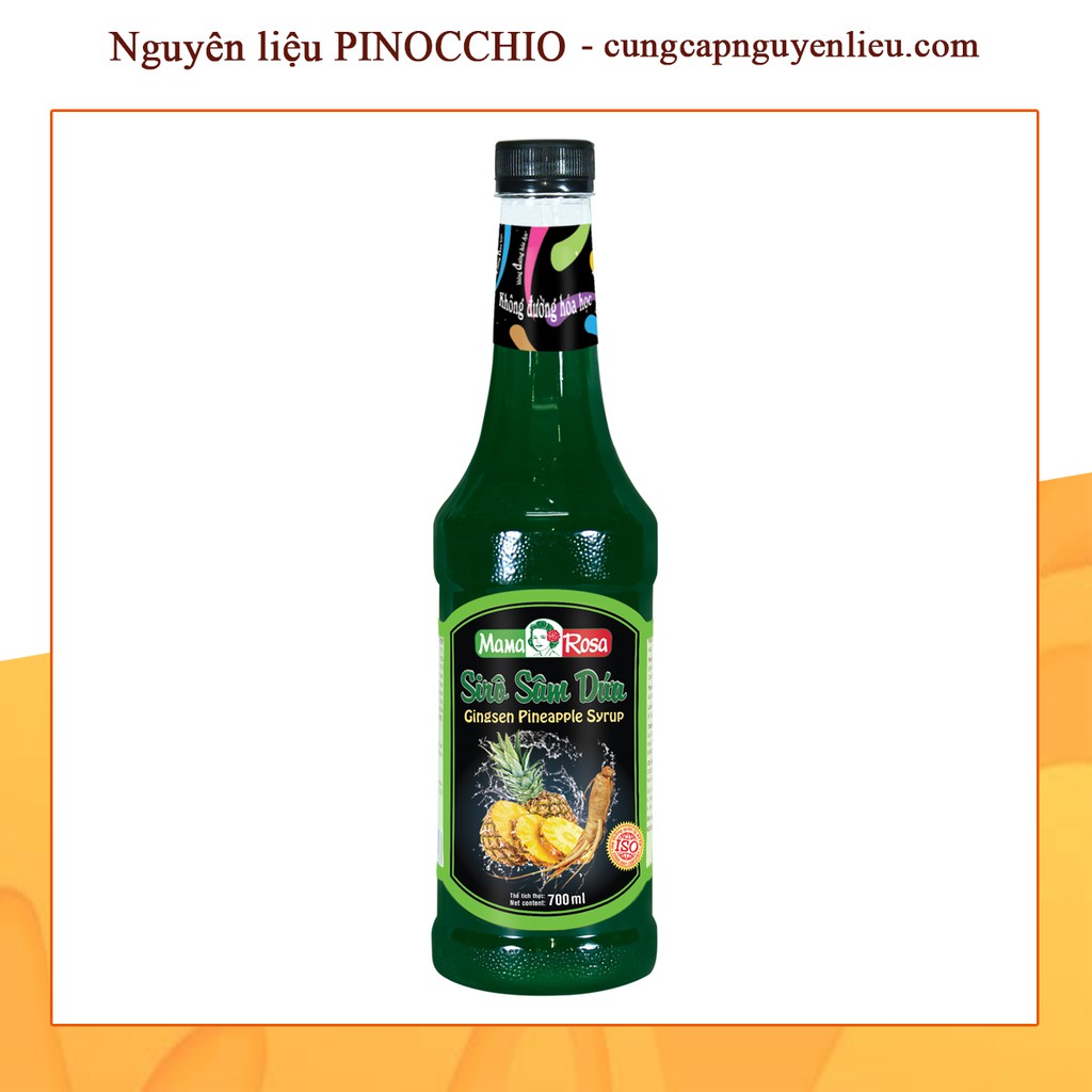 SUYRUP SÂM DỨA GOLDEN FARM 700ML