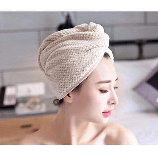 Khăn quấn đầu làm khô tóc