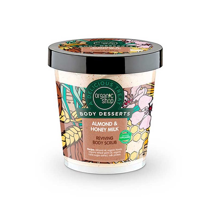 [450ml] Tẩy Tế Bào Chết Toàn Thân Organic Shop Body Desserts Body Scrub 450ml