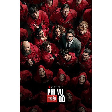 Quần áo phi vụ triệu đô money heist
