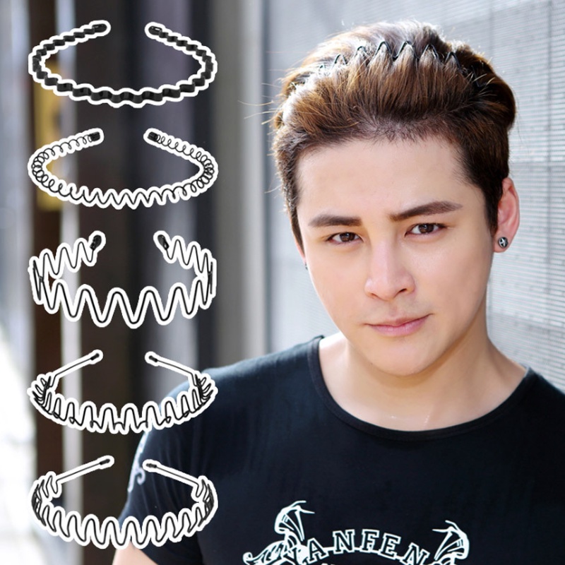 Cài tóc thể thao đơn giản phong cách Hàn Quốc cho nam