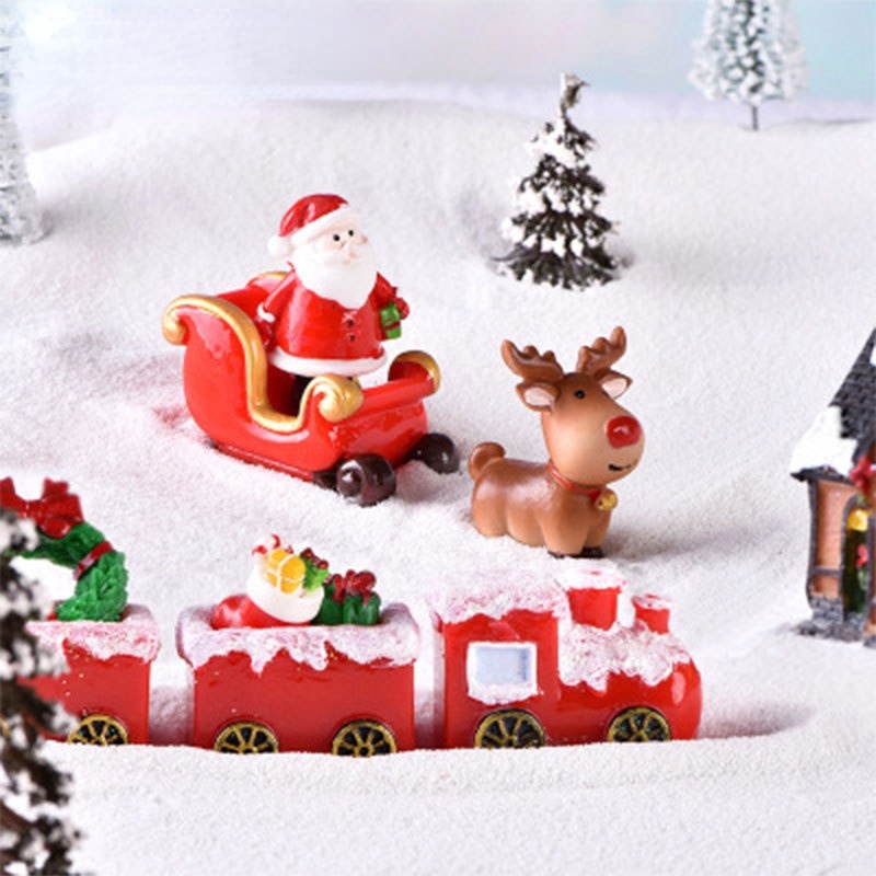 Búp bê ông già noel mini DIY trang trí nhà cửa dịp giáng sinh/sinh nhật