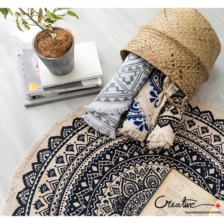 Thảm Thổ Cẩm Dệt Tay Hoạ Tiết VINTAGE, DECOR SIÊU CHILL