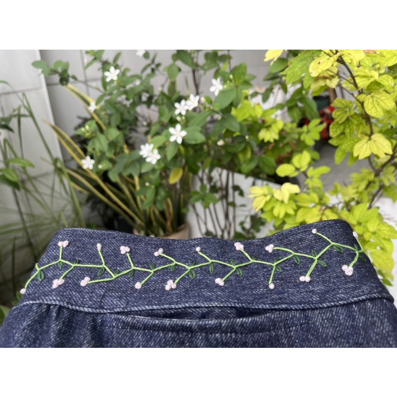 Váy jean thun cotton chống nắng.