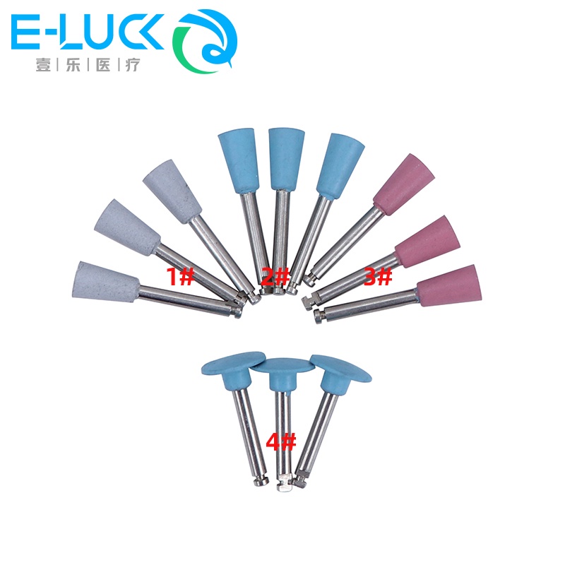 Bộ 3 Dụng Cụ Đánh Bóng Răng Miệng Bằng Silicone Chuyên Dụng Cho Nha Khoa