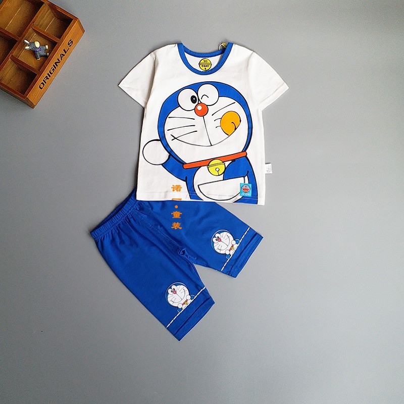 Bộ đồ hình Doraemon cho bé dễ thương cho bé