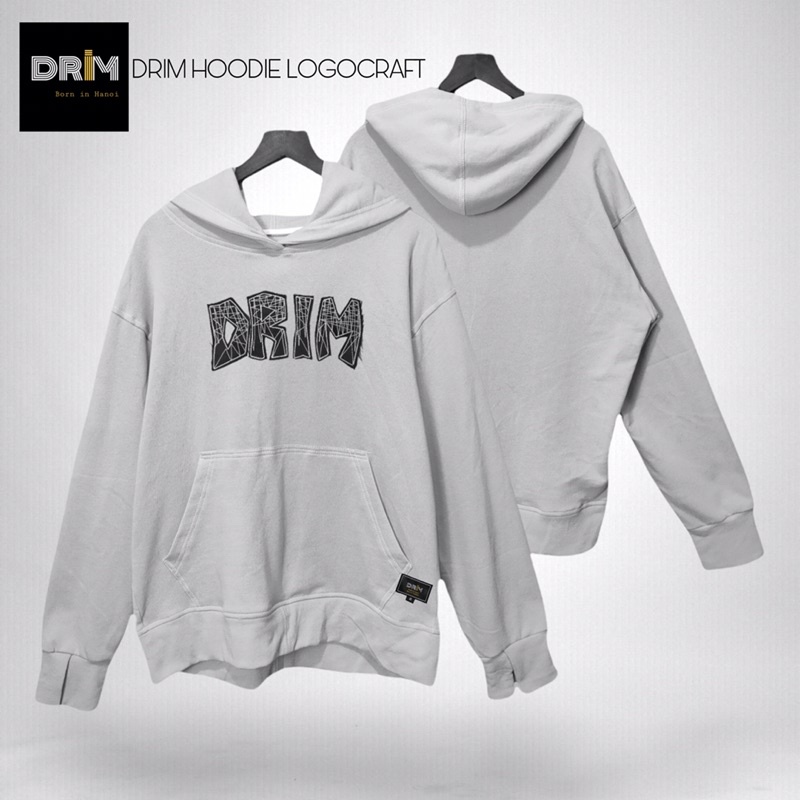 Áo hoodie local brand chính hãng unisex form rộng Drim Hoodie logocraft | BigBuy360 - bigbuy360.vn