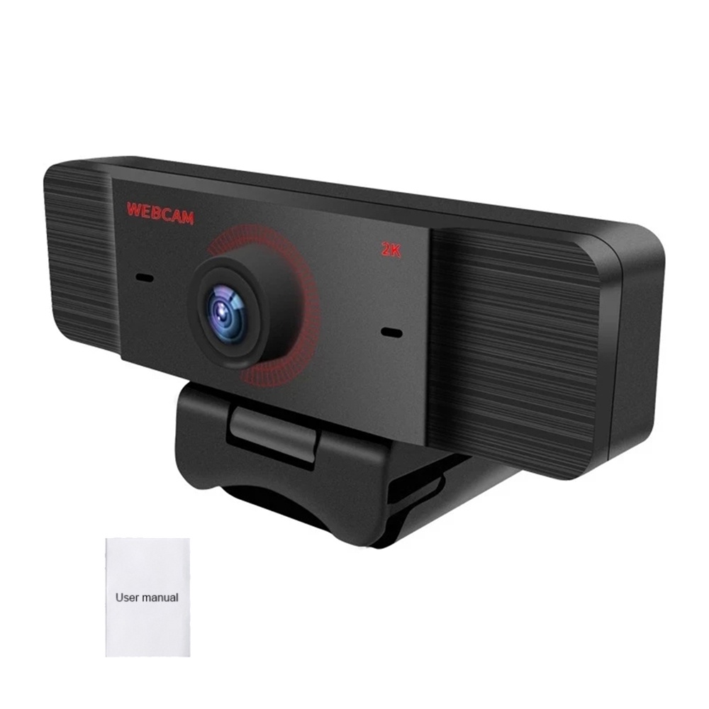 Webcam Mini TONIERS / Full HD 2K có thể xoay linh hoạt kèm Mic cho laptop | BigBuy360 - bigbuy360.vn