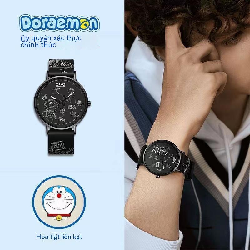 Đồng Hồ Đeo Tay Doraemon Đơn Giản Thời Trang 2023 Dành Cho Học Sinh Trung Học Đồng hồ thạch anh đồng hồ chống nước quà tặng đồng hồ sinh viên đồng hồ chống nước