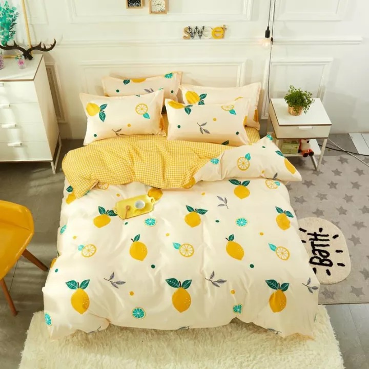 Bộ chăn ga gối cotton poly nhập khẩu set  vỏ chăn ga gối mềm mịn | BigBuy360 - bigbuy360.vn