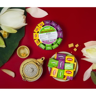 Bánh Đậu Xanh Trái Cây Tròn Rồng Vàng Hoàng Gia - Đặc Sản Quà Tặng Ý Nghĩa