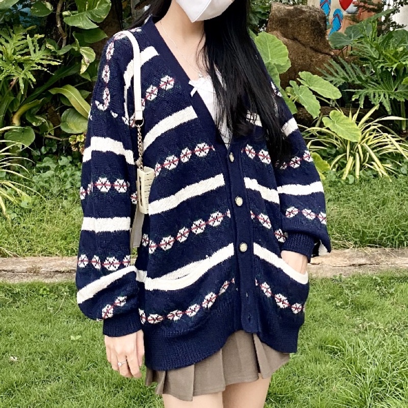 Áo Khoác Cardigan Len Hoạ Tiết 2hand Tuyển chọn
