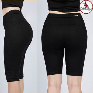 Quần Legging Lửng Nữ Cạp Cao Thun Lạnh Dày Dặn Co Dãn 4 Chiều "Legging Lửng"