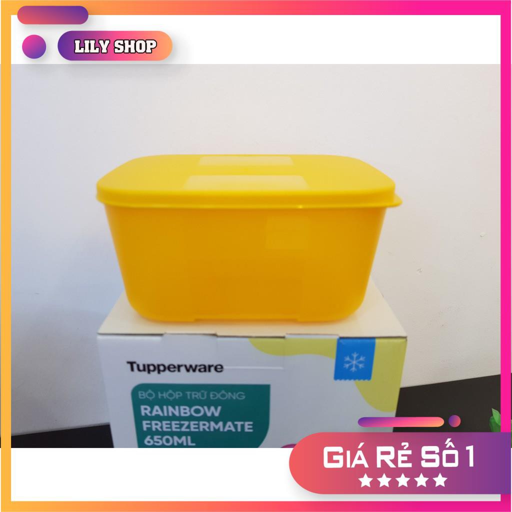 💥 Bộ Hộp trữ đông Rainbow  4 hộp🧡 Tupperware🧡 FREESHIP 🧡