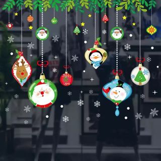 Decal noel dây noel