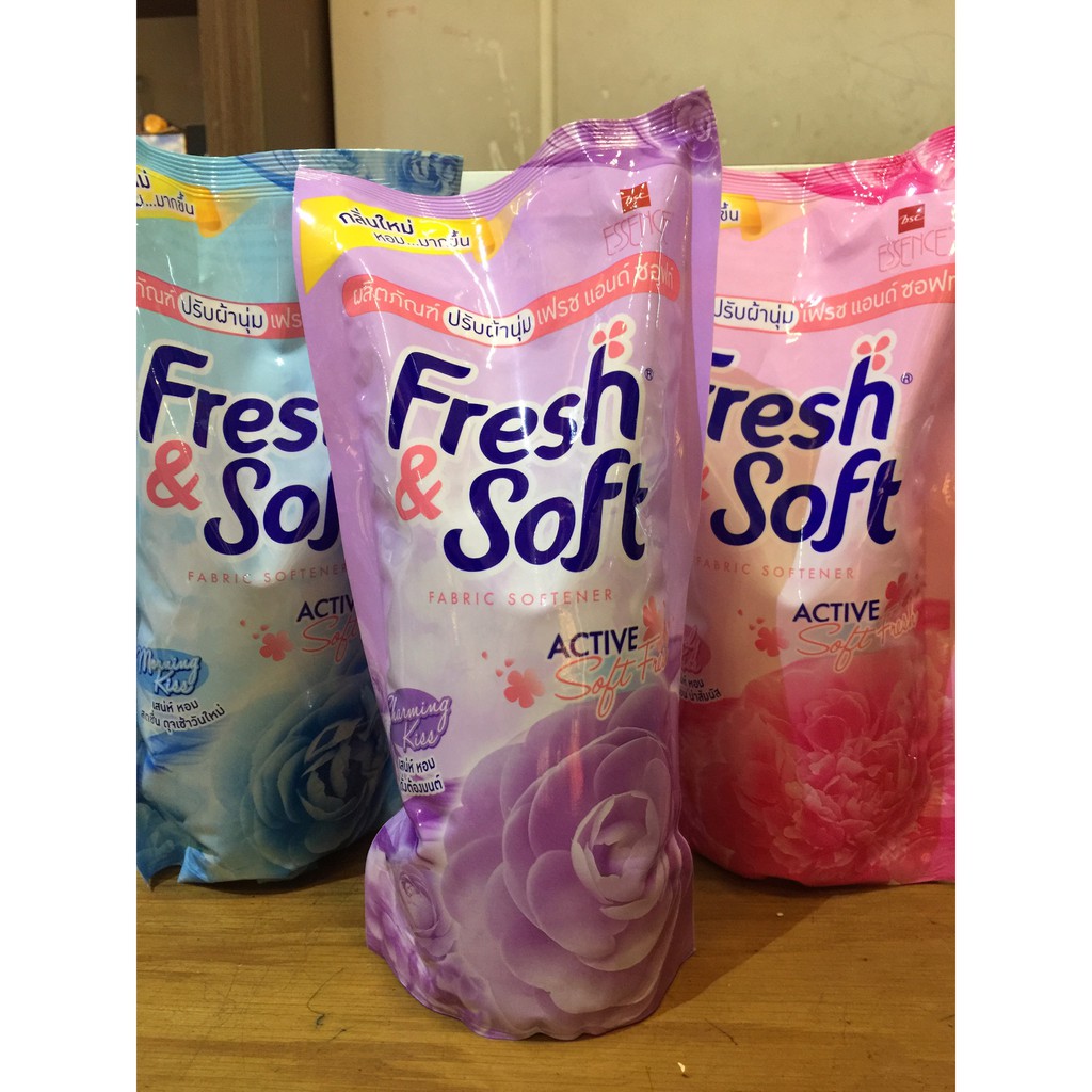 Nước xả vải Fresh & Soft Thái Lan túi 600ml