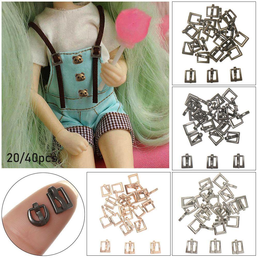 BEBETTERM Set 20 / 40 Nút Thắt Dây Giày Dép Siêu Nhỏ DIY