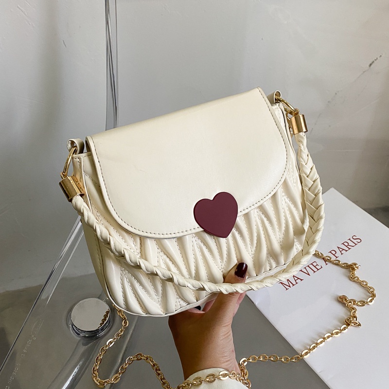 Túi Đeo Chéo Vai Hình Trái Tim Nhỏ Dễ Thương Thời Trang 2022 Cho Nữ FF4009