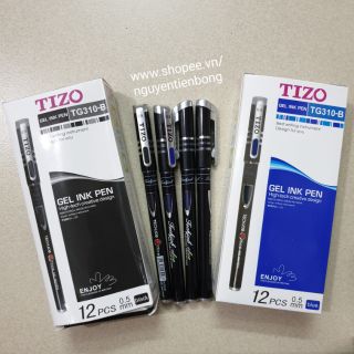 12 cây bút nước tizo loại 1 , viết gel tizo loại 1