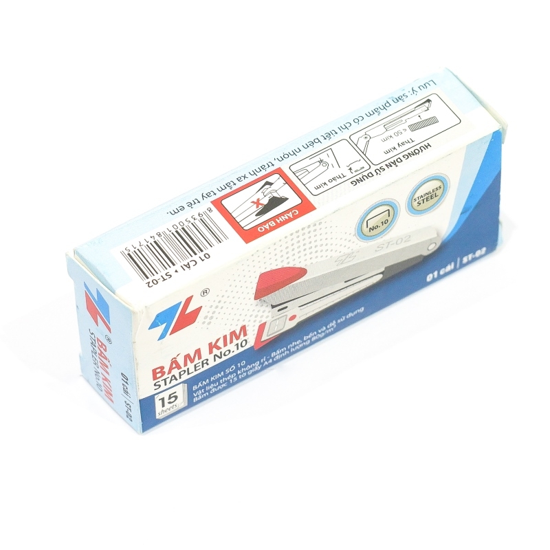 Bấm Kim Số 10 ST-02 - Màu Hồng