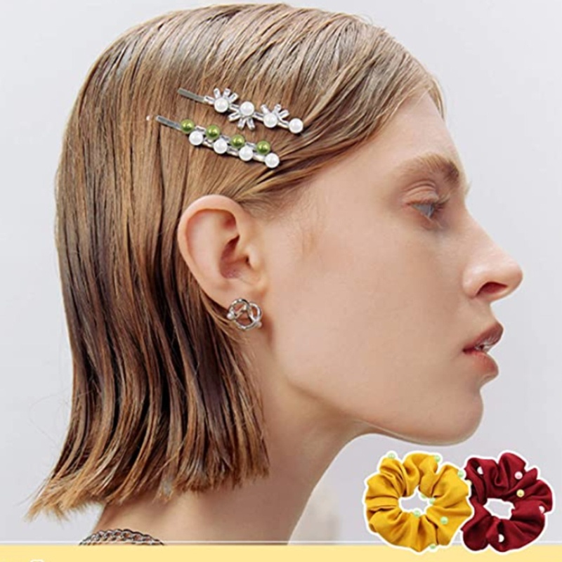 Hạt Ngọc Trai Giả Tròn 2 3 4 5 6 8 10mm Tự Làm Trang Sức Tiện Lợi