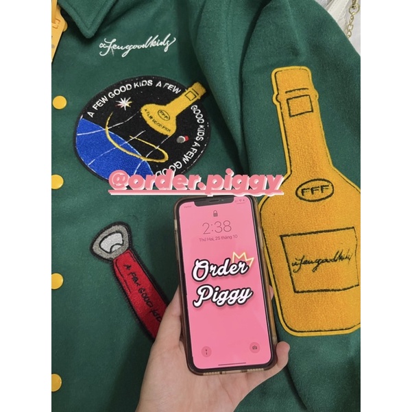 Áo DONCARE ROCKET COLLAGE JACKET - Chính hãng