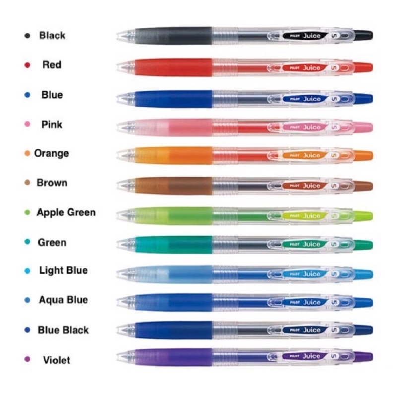 Bút Pilot Nhập Khẩu Nhật Bản Juice Màu Xanh 0.5/0.7mm LJU-10F-L / LJU-10EF-L