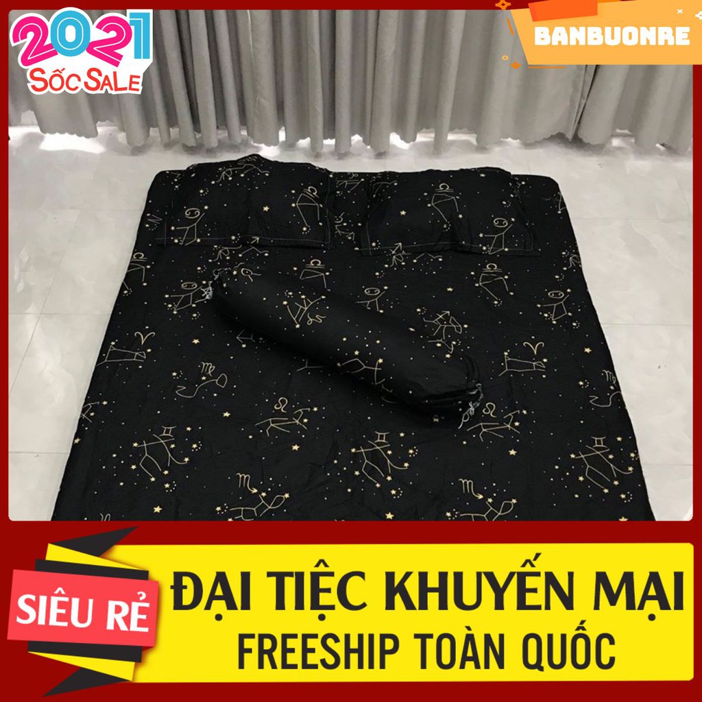 [Giá hủy diệt]Combo 4 món ga gối kèm vỏ ôm phong cách hàn quốc[được chọn mẫu) cung hoàng đạo