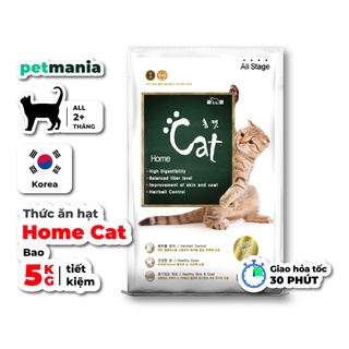 Bao 5kg Home Cat thức ăn hạt cho mèo mọi lứa tuổi
