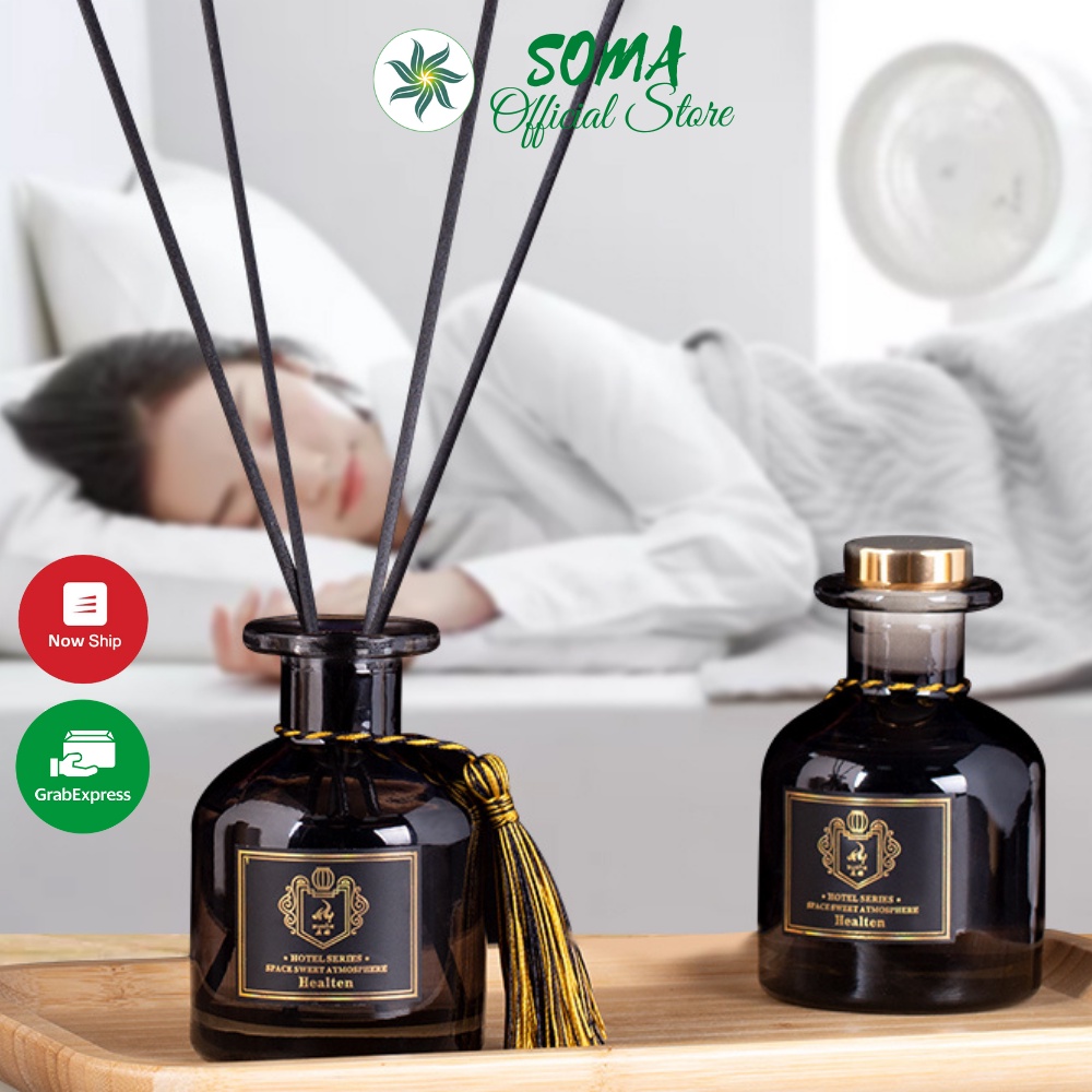 Tinh Dầu Thơm Phòng Nước Hoa Thiên Nhiên Lọ Khuếch Tán Thơm Để Phòng Tán Hương Phòng Ngủ 120ML KT04