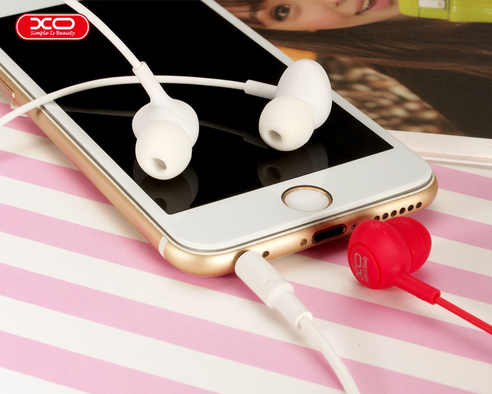 S6 Candy Earphone In-ear Cute Students Wired Stereo Music Fidelity Heavy Bass Soft YUE