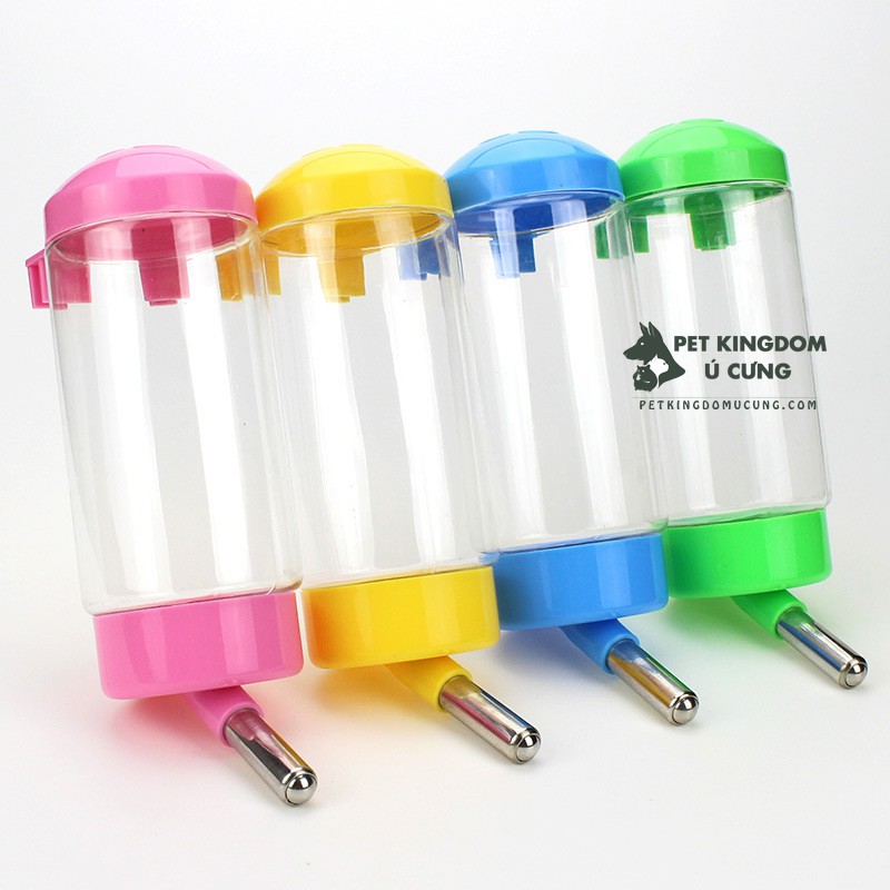 Bình nước chó mèo gắn chuồng 400ml