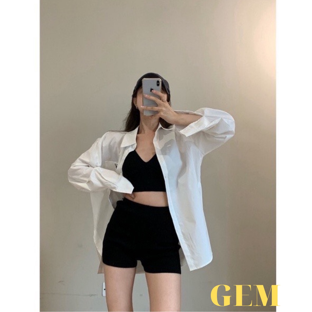 Quần đùi Biker Short nữ tập Gym Yoga siêu ôm lưng cao nâng mông vải gân dày dặn