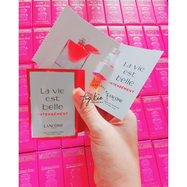 [ Vial 1.2ml ] Mẫu Thử Nước Hoa Lanc.ôme La Vie Est Belle Intensément