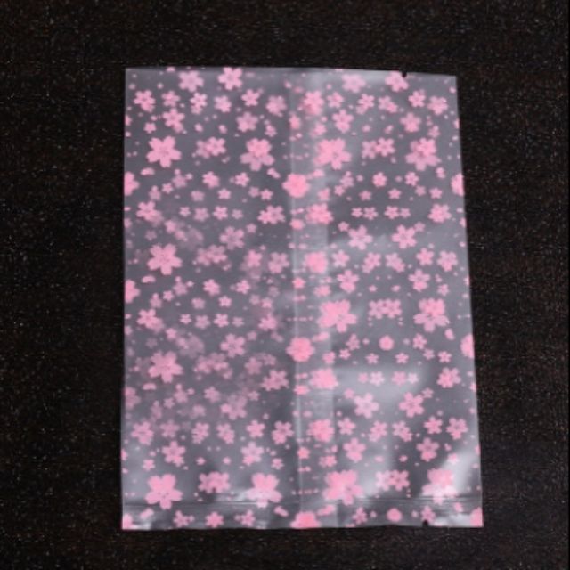 Túi bánh quy cookie hoa đào