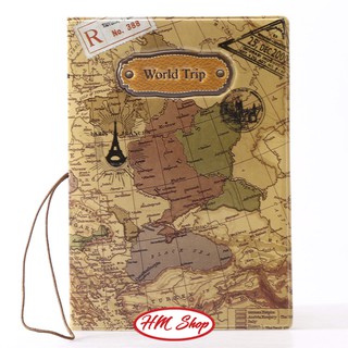 [SẴN HÀNG] VỎ BỌC HỘ CHIẾU WORLDTRIP