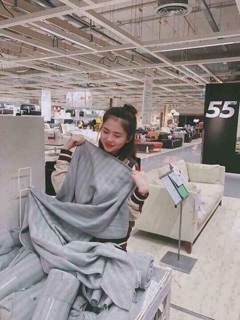 Chăn chiên mỏng nhẹ IKEA