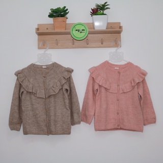 Áo khoác len cardigan HM dư xịn cho bé gái 6-15kg - Lagim House