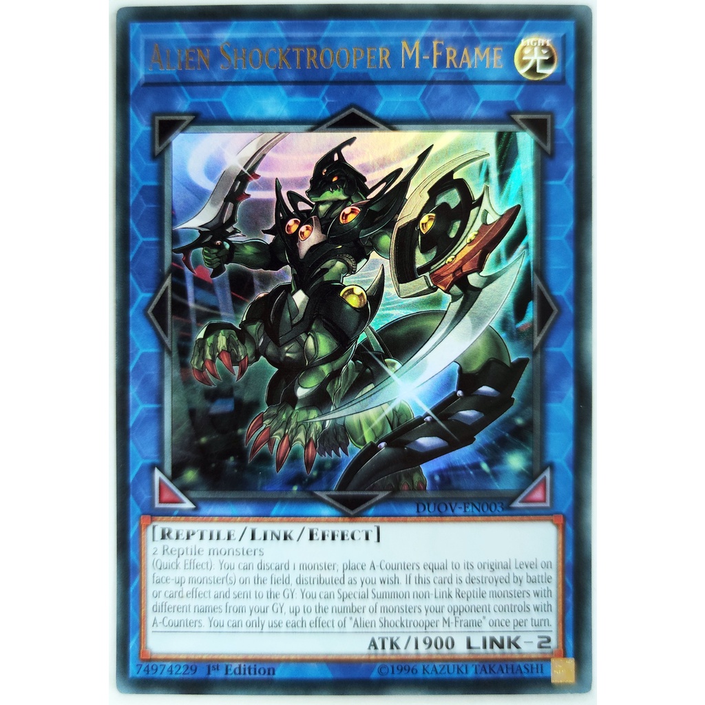 [Thẻ Yugioh] Alien Shocktrooper M-Frame |EN| Ultra Rare