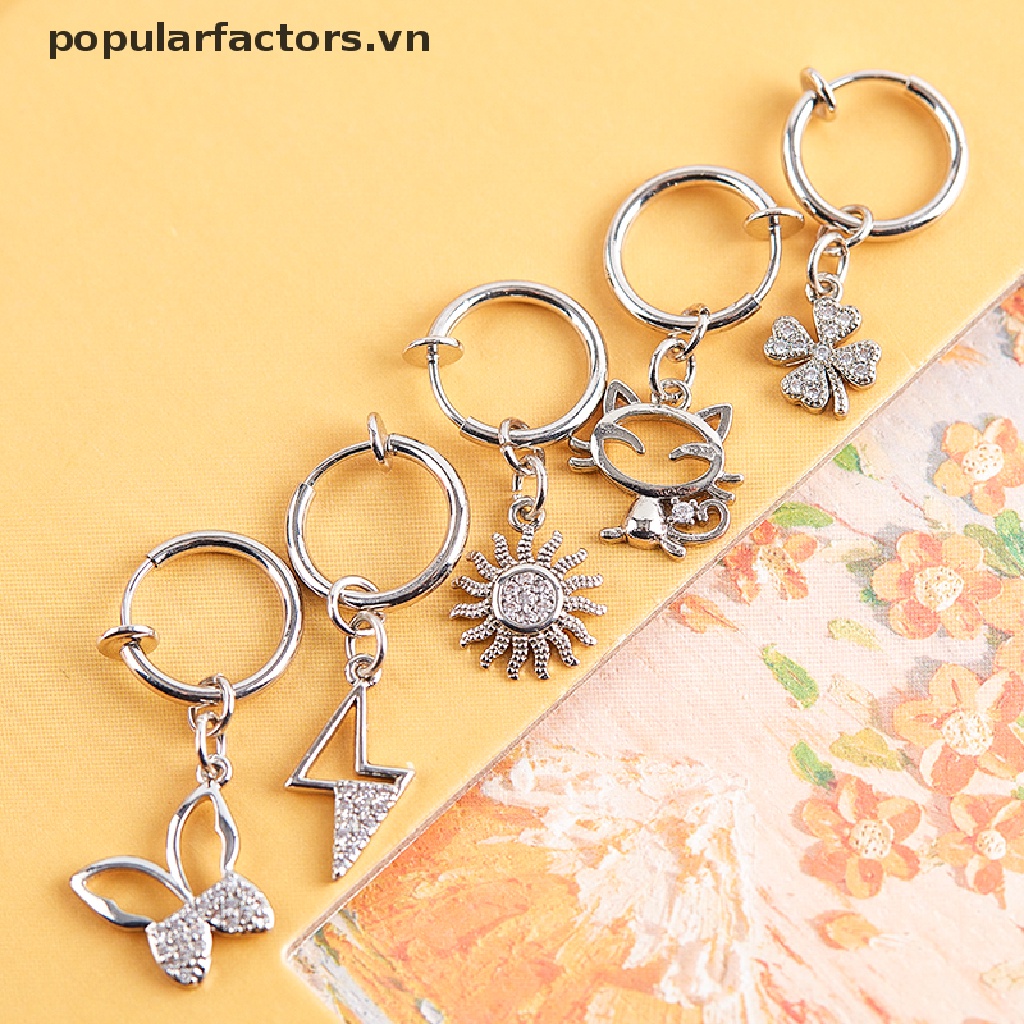 [Phổ Biến] Khuyên Rốn Dạng Kẹp Đính Đá Quyến Rũ