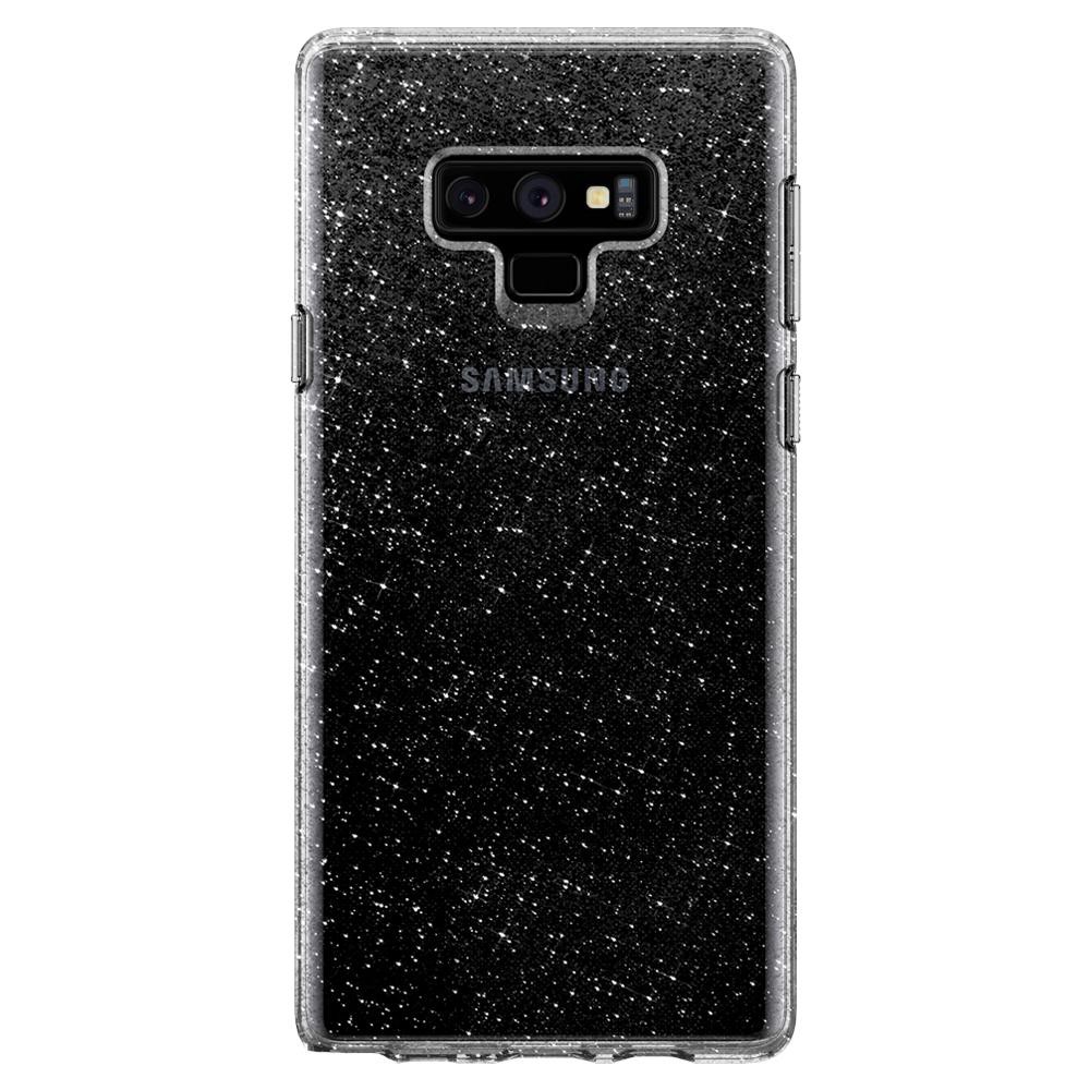 Ốp lưng Spigen Liquid Crystal Glitter trong suốt đính kim tuyến cho Galaxy Note 9 / Galaxy S9 Plus