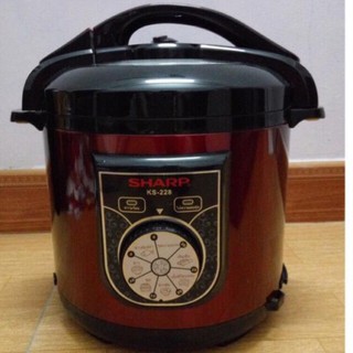 Nồi áp suất điện đa năng sharp ks-180v/ ks-228 6l bh 12 tháng