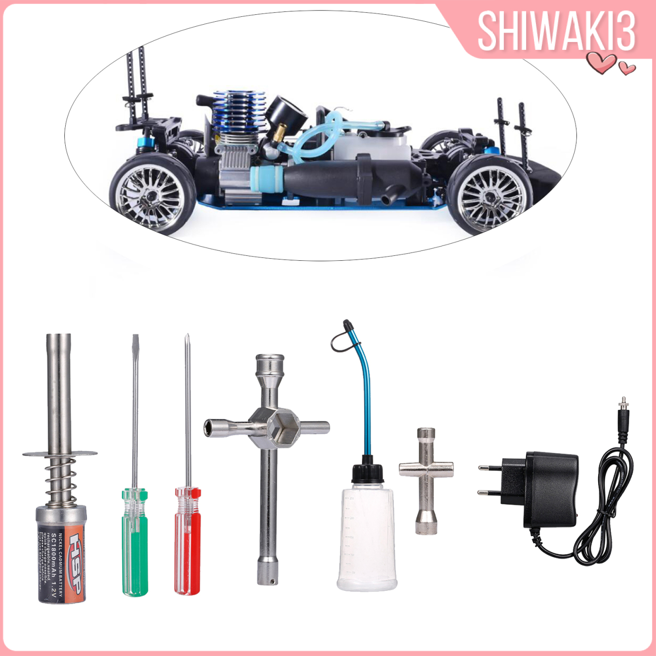 Bộ Đánh Lửa Khởi Động Xe Rc Shiwaki3 Cho Xe Hsp 80141 80142a Nitro