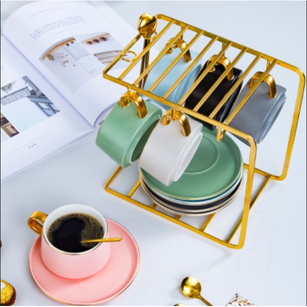 Giá để ly , cốc sáng tạo kiểu dáng đơn giản sang trọng
