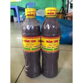 Mắm tôm ăn bún đậu chai 600gr