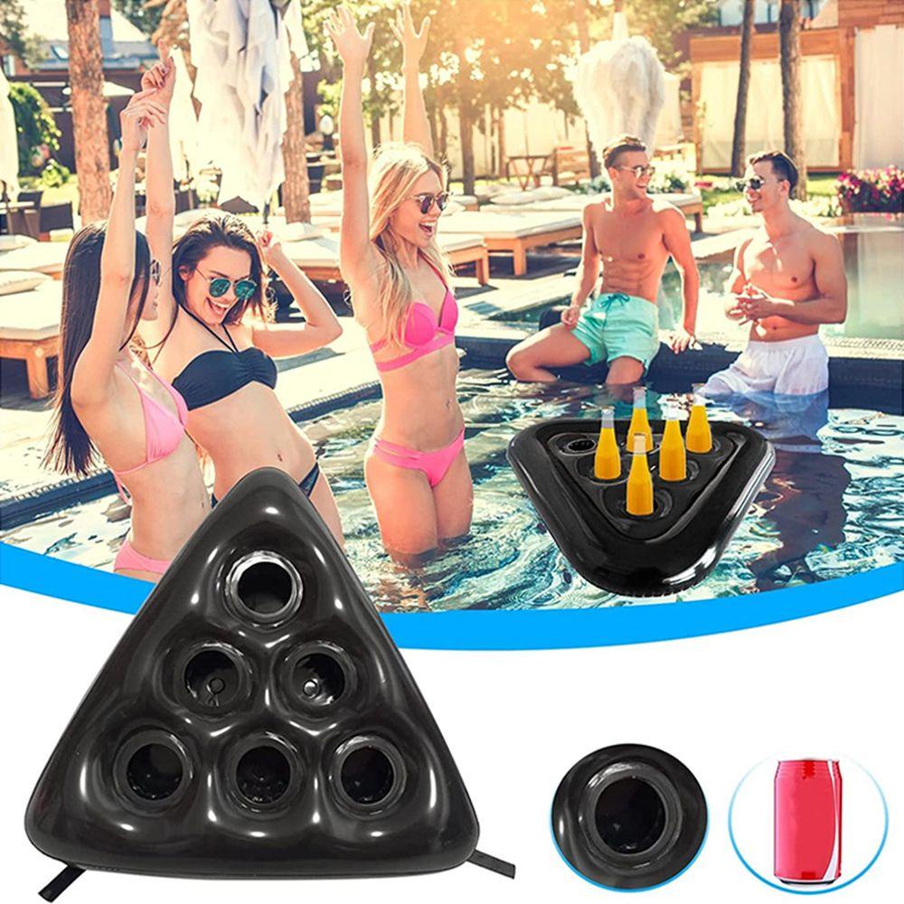 Giá Đỡ Cốc Uống Bia 6 Lỗ Dùng Chơi Mùa Hè