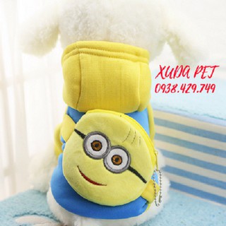 ÁO MINION CHO CHÓ MÈO