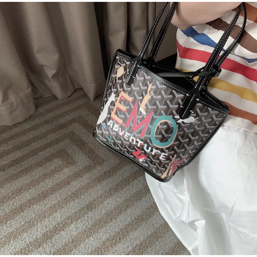 Túi Tote Đeo Vai Sức Chứa Lớn Phong Cách Hàn Quốc Thời Trang 2022 Cho Nữ