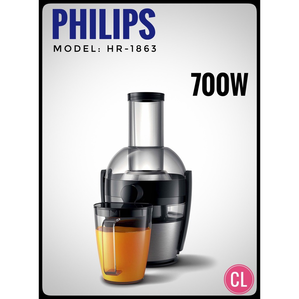 Máy ép trái cây Philips HR1863